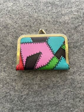 Vintage Mini Travel Sewing Kit Purse Folds Away Pocket Size 2.5"x3.5" EUC